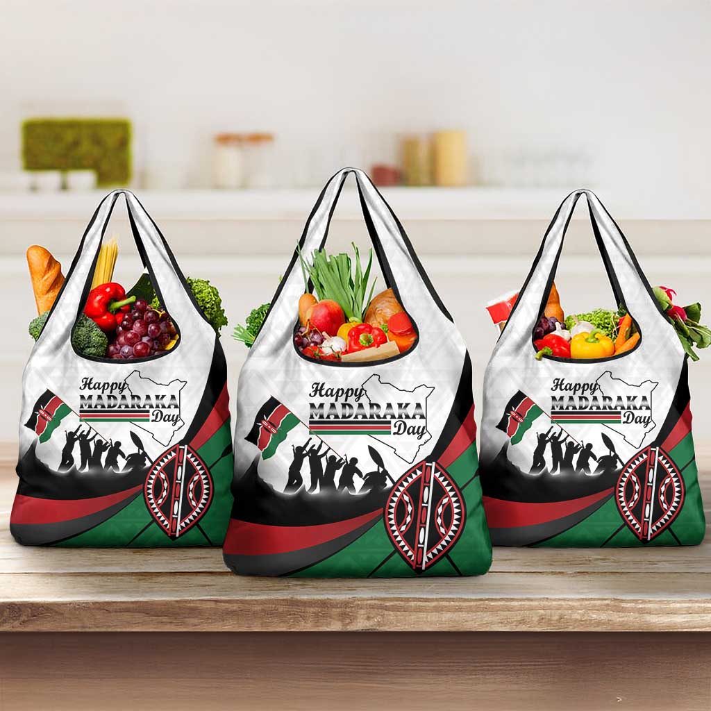 Kenya Grocery Bag Madaraka Day - Maasai Shield