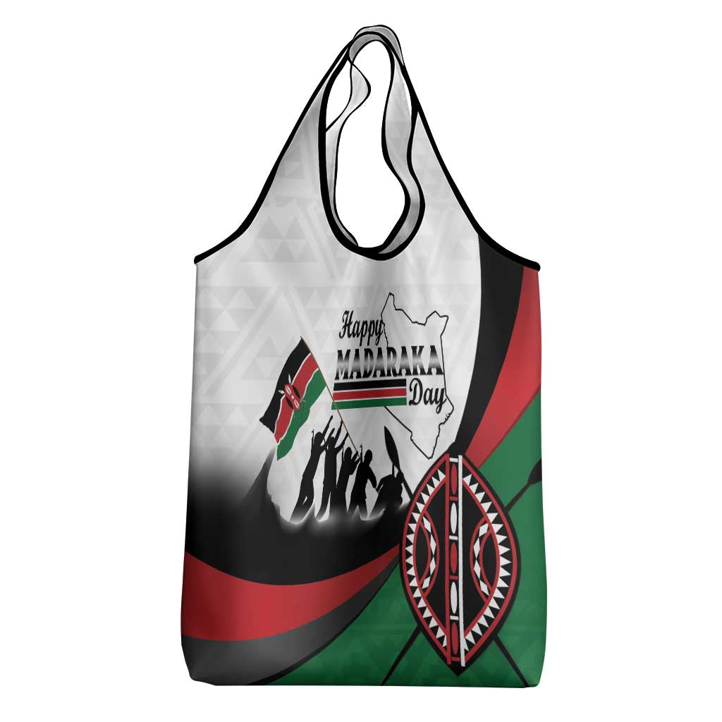 Kenya Grocery Bag Madaraka Day - Maasai Shield
