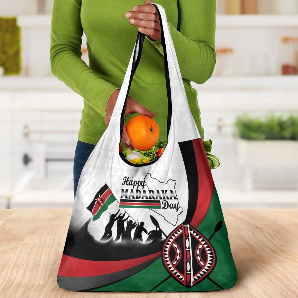 Kenya Grocery Bag Madaraka Day - Maasai Shield
