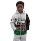 Personalised Kenya Kid Hoodie Madaraka Day - Maasai Shield
