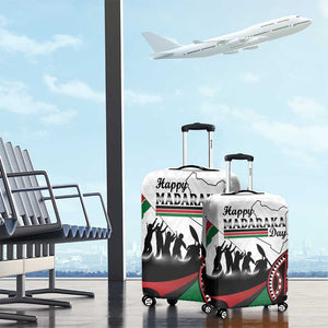 Kenya Luggage Cover Madaraka Day - Maasai Shield