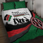 Kenya Quilt Bed Set Madaraka Day - Maasai Shield