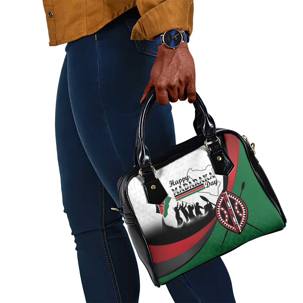 Kenya Shoulder Handbag Madaraka Day - Maasai Shield