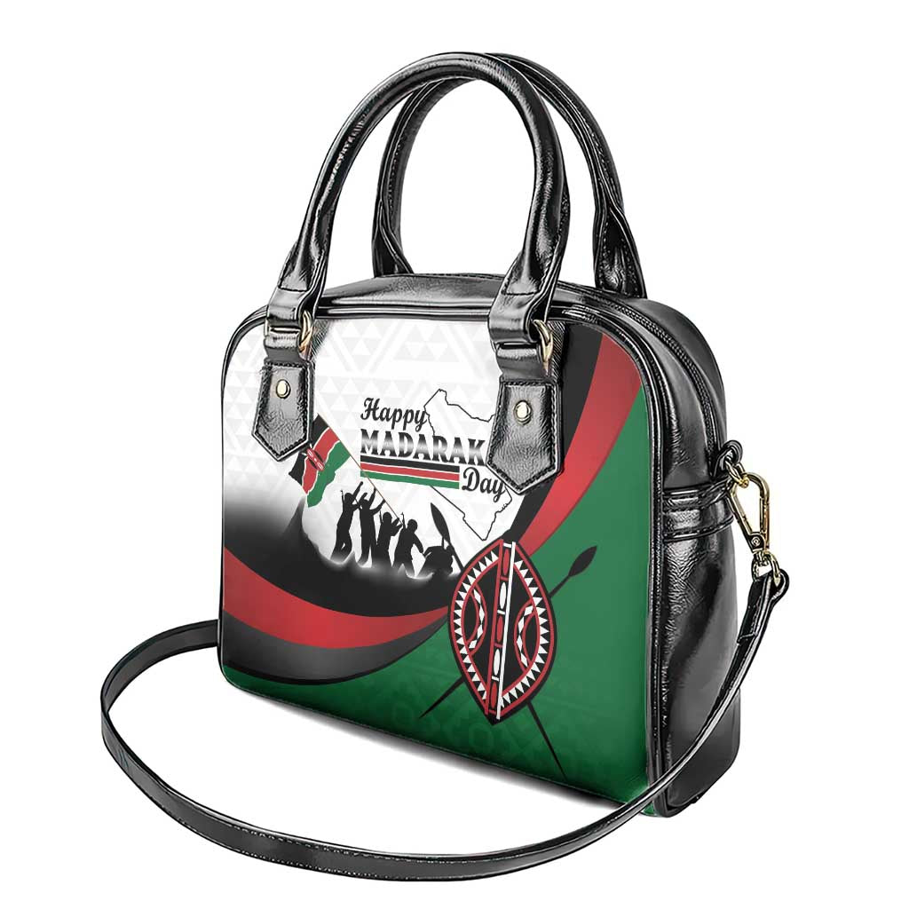Kenya Shoulder Handbag Madaraka Day - Maasai Shield