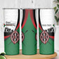 Personalised Kenya Skinny Tumbler Madaraka Day - Maasai Shield