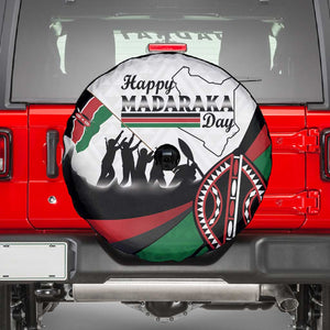 Kenya Spare Tire Cover Madaraka Day - Maasai Shield