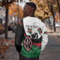 Personalised Kenya Sweatshirt Madaraka Day - Maasai Shield