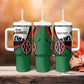 Personalised Kenya Tumbler With Handle Madaraka Day - Maasai Shield