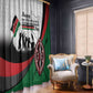 Kenya Window Curtain Madaraka Day - Maasai Shield