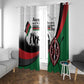 Kenya Window Curtain Madaraka Day - Maasai Shield