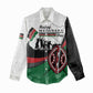 Personalised Kenya Women Casual Shirt Madaraka Day - Maasai Shield