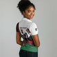 Personalised Kenya Women Polo Shirt Madaraka Day - Maasai Shield