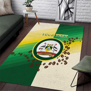 Personalised Nairobi Kenya Area Rug Coat Of Arms With Coffee