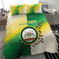 Personalised Nairobi Kenya Bedding Set Coat Of Arms With Coffee