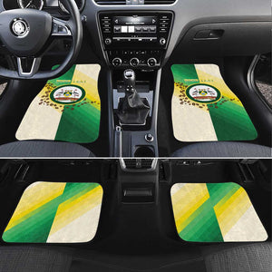 Personalised Nairobi Kenya Car Mats Coat Of Arms With Coffee