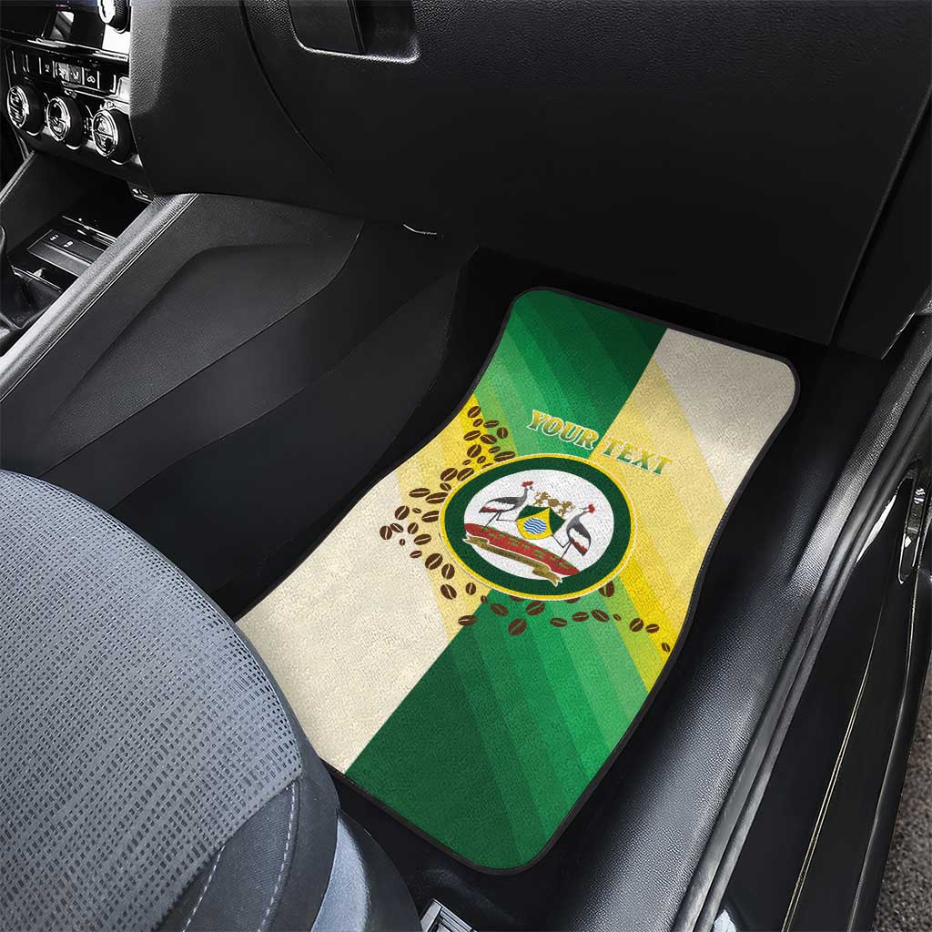 Personalised Nairobi Kenya Car Mats Coat Of Arms With Coffee