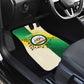 Personalised Nairobi Kenya Car Mats Coat Of Arms With Coffee