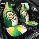 Personalised Nairobi Kenya Car Seat Cover Coat Of Arms With Coffee