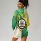 Personalised Nairobi Kenya Hoodie Dress Coat Of Arms With Coffee