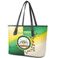 Personalised Nairobi Kenya Leather Tote Bag Coat Of Arms With Coffee