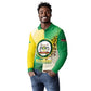 Personalised Nairobi Kenya Long Sleeve Polo Shirt Coat Of Arms With Coffee