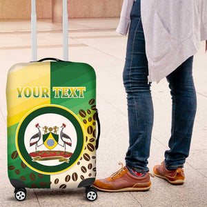 Personalised Nairobi Kenya Luggage Cover Coat Of Arms With Coffee