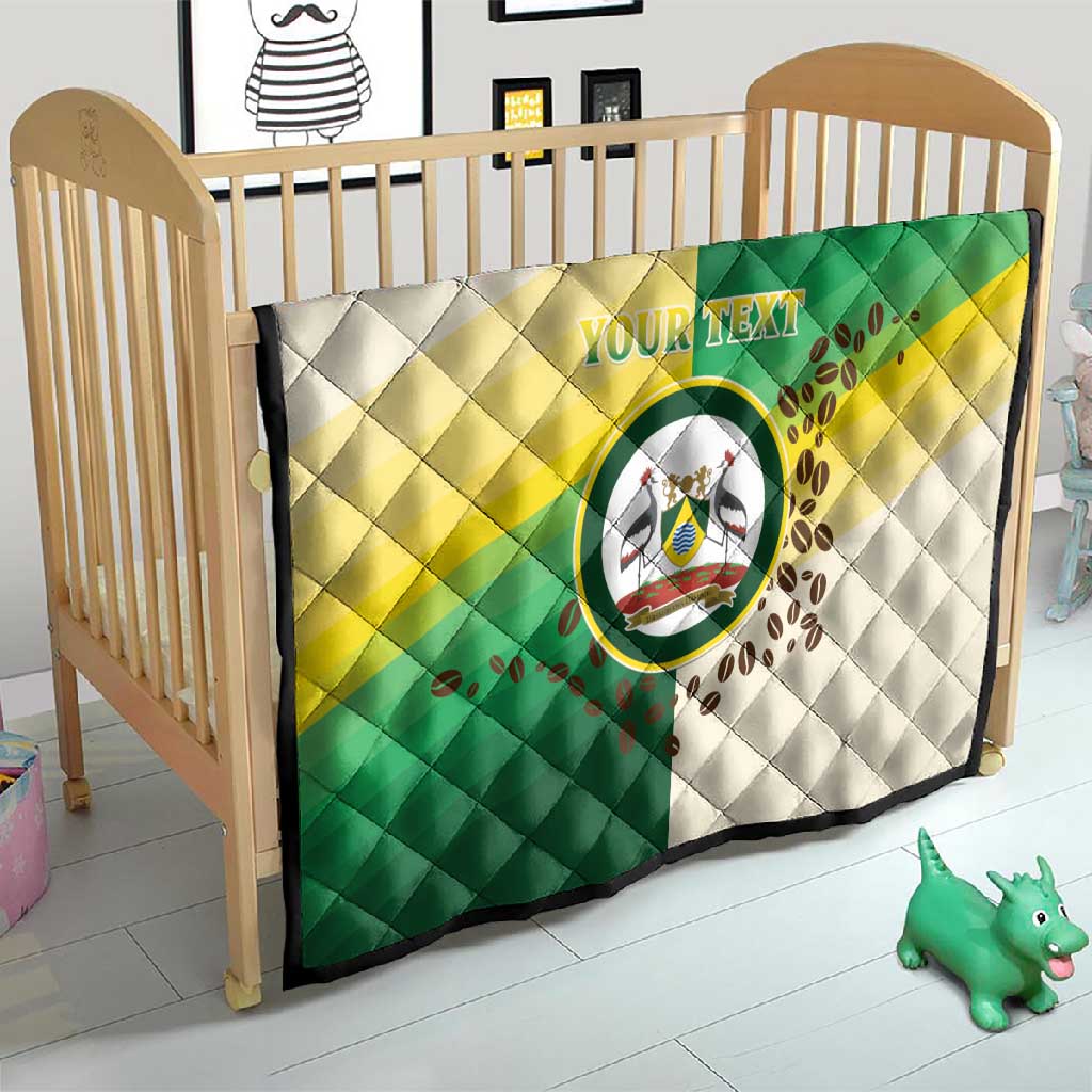 Personalised Nairobi Kenya Quilt Coat Of Arms With Coffee