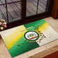 Personalised Nairobi Kenya Rubber Doormat Coat Of Arms With Coffee