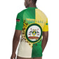 Personalised Nairobi Kenya Rugby Jersey Coat Of Arms With Coffee