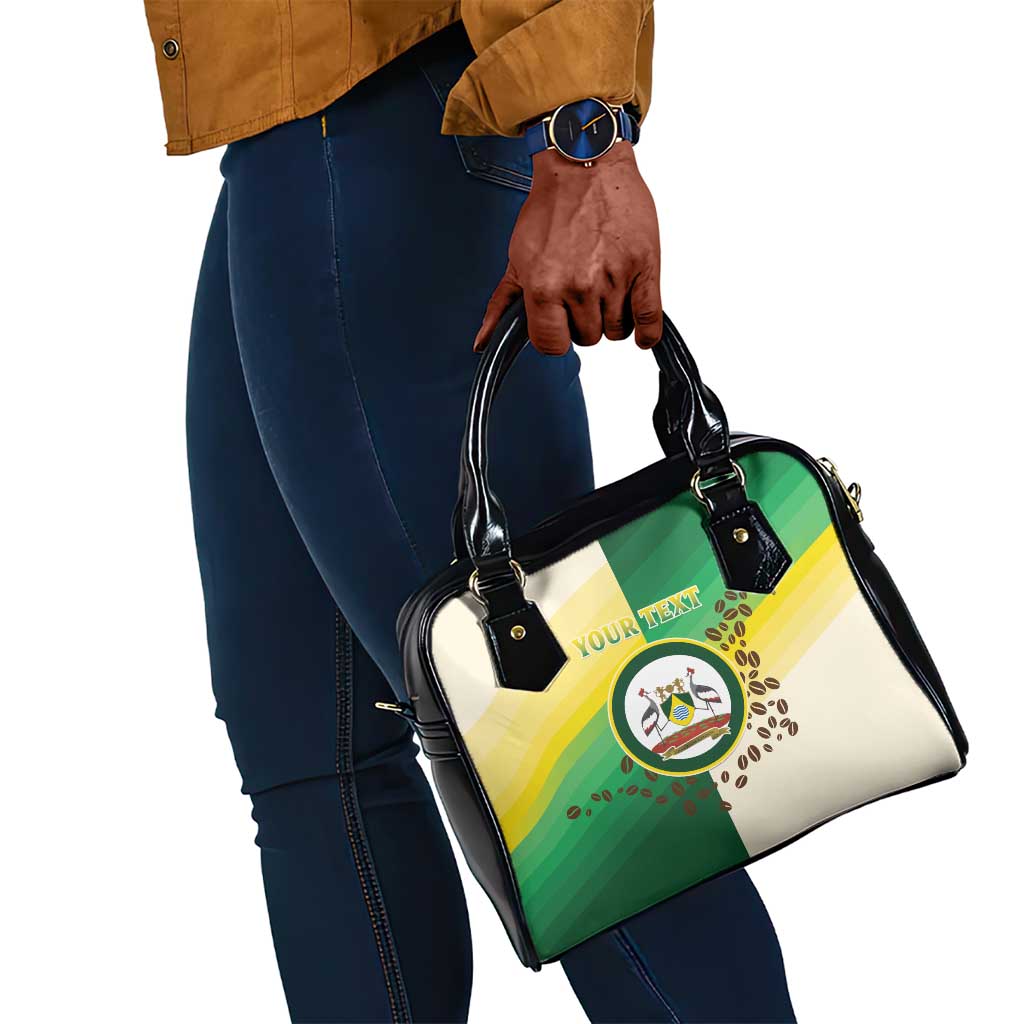 Personalised Nairobi Kenya Shoulder Handbag Coat Of Arms With Coffee