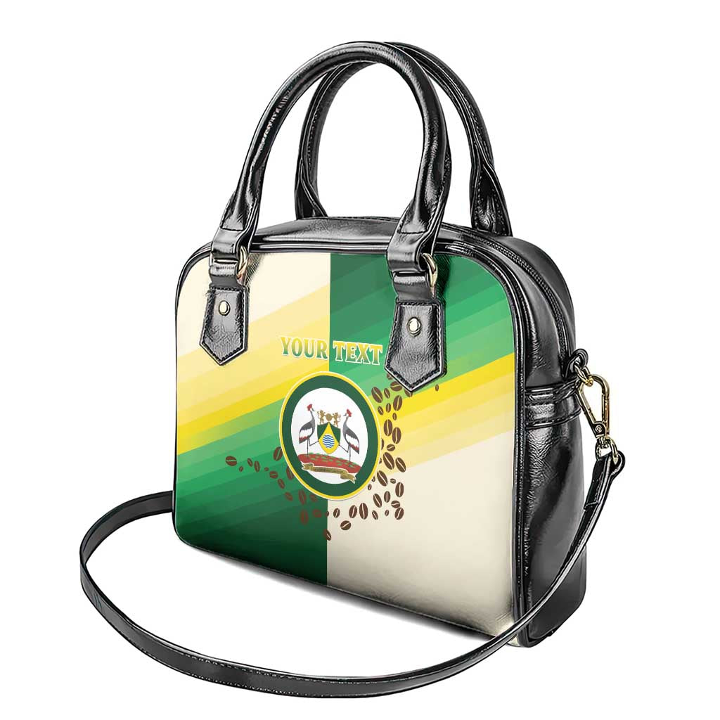 Personalised Nairobi Kenya Shoulder Handbag Coat Of Arms With Coffee