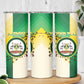 Personalised Nairobi Kenya Skinny Tumbler Coat Of Arms With Coffee