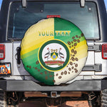 Personalised Nairobi Kenya Spare Tire Cover Coat Of Arms With Coffee