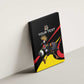 Jamhuri ya Uganda Rugby Custom Canvas Wall Art With Black Crowned Crane Mascot