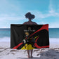 Jamhuri ya Uganda Rugby Custom Sarong With Black Crowned Crane Mascot