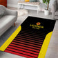 Jamhuri ya Uganda Rugby Custom Area Rug Go Champions Cranes