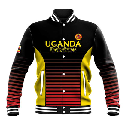 Jamhuri ya Uganda Rugby Custom Baseball Jacket Go Champions Cranes