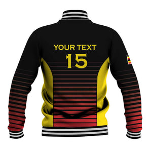 Jamhuri ya Uganda Rugby Custom Baseball Jacket Go Champions Cranes