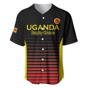 Jamhuri ya Uganda Rugby Custom Baseball Jersey Go Champions Cranes