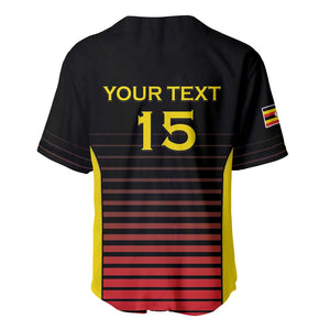 Jamhuri ya Uganda Rugby Custom Baseball Jersey Go Champions Cranes