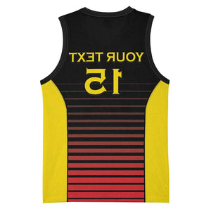 Jamhuri ya Uganda Rugby Custom Basketball Jersey Go Champions Cranes - African Pride