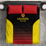 Jamhuri ya Uganda Rugby Custom Bedding Set Go Champions Cranes