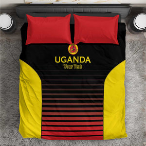Jamhuri ya Uganda Rugby Custom Bedding Set Go Champions Cranes