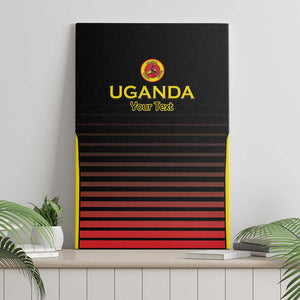 Jamhuri ya Uganda Rugby Custom Canvas Wall Art Go Champions Cranes