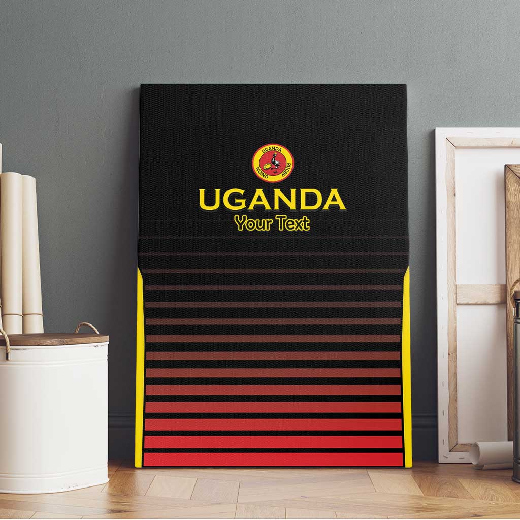 Jamhuri ya Uganda Rugby Custom Canvas Wall Art Go Champions Cranes