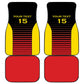 Jamhuri ya Uganda Rugby Custom Car Mats Go Champions Cranes