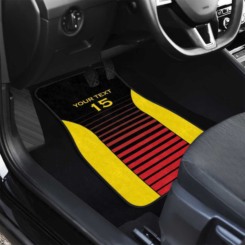 Jamhuri ya Uganda Rugby Custom Car Mats Go Champions Cranes
