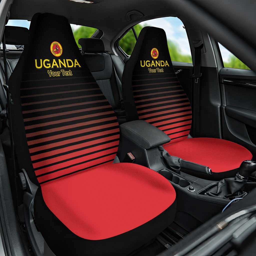 Jamhuri ya Uganda Rugby Custom Car Seat Cover Go Champions Cranes