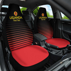 Jamhuri ya Uganda Rugby Custom Car Seat Cover Go Champions Cranes