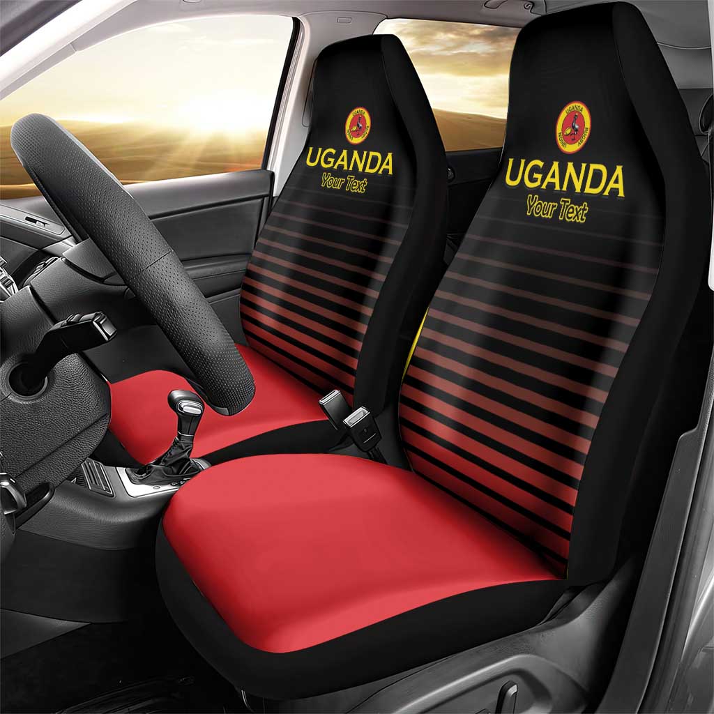 Jamhuri ya Uganda Rugby Custom Car Seat Cover Go Champions Cranes